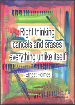 Right thinking Ernest Holmes poster (5x7) - Heartful Art by Raphaella Vaisseau